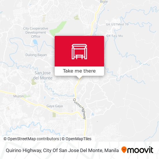Quirino Highway, City Of San Jose Del Monte map