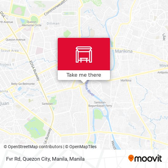 Fvr Rd, Quezon City, Manila map