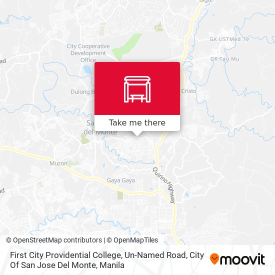 First City Providential College, Un-Named Road, City Of San Jose Del Monte map