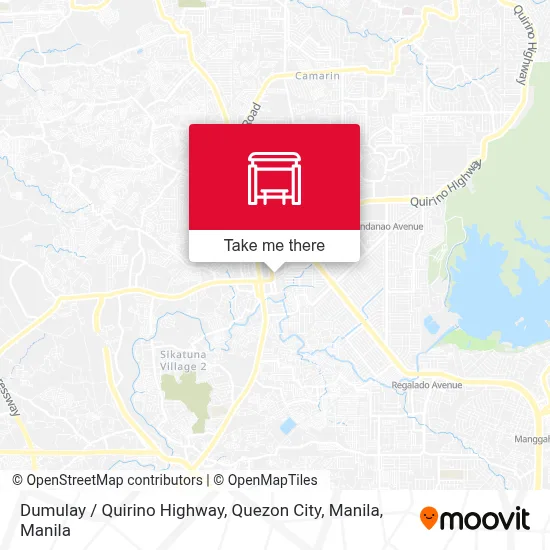 Dumulay  / Quirino Highway, Quezon City, Manila map