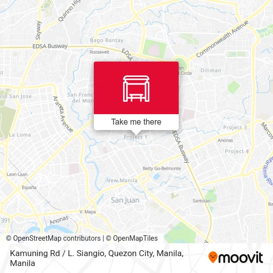 Kamuning Rd / L. Siangio, Quezon City, Manila map