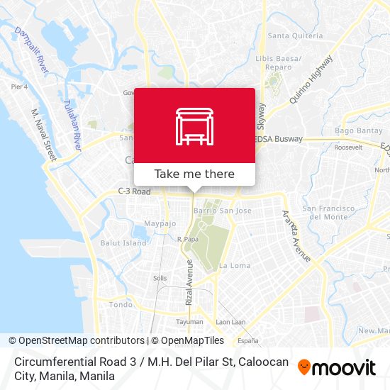 Circumferential Road 3 / M.H. Del Pilar St, Caloocan City, Manila map