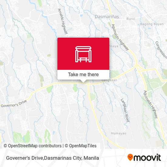 Governer's Drive,Dasmarinas City map