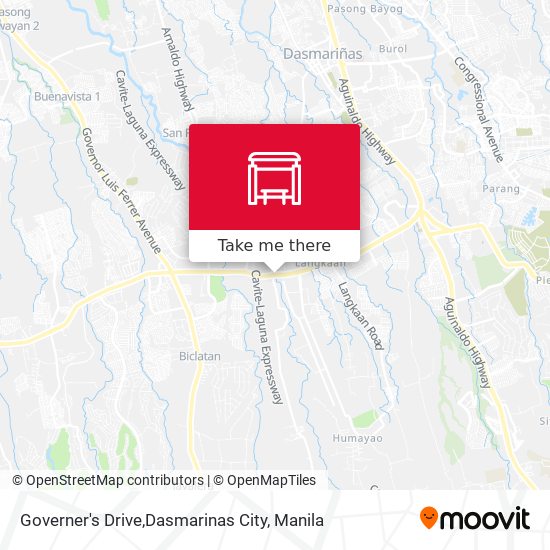 Governer's Drive,Dasmarinas City map