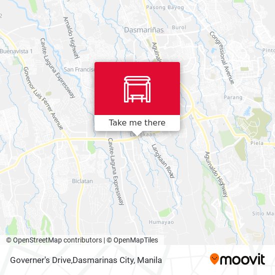 Governer's Drive,Dasmarinas City map