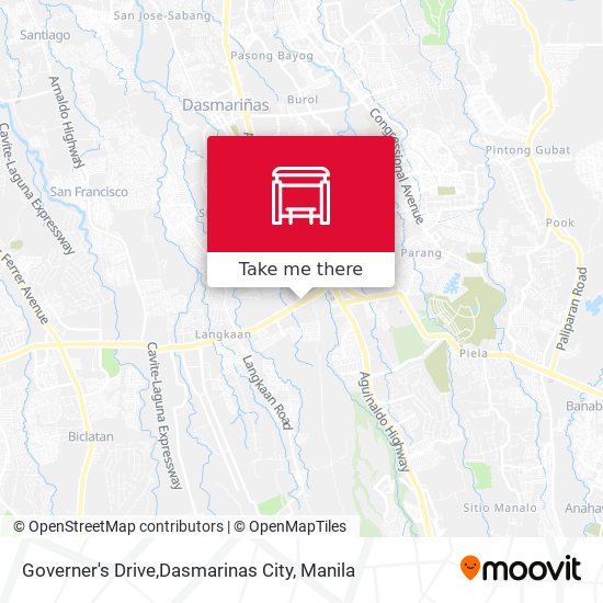 Governer's Drive,Dasmarinas City map