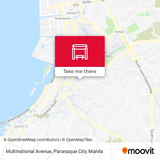 Multinational Avenue, Paranaque City map
