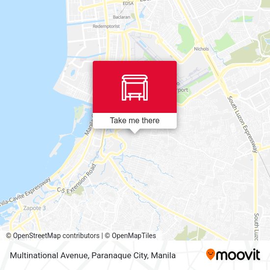 Multinational Avenue, Paranaque City map