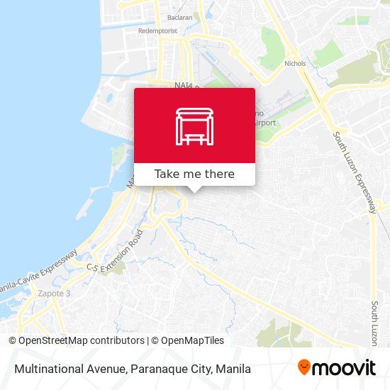 Multinational Avenue, Paranaque City map