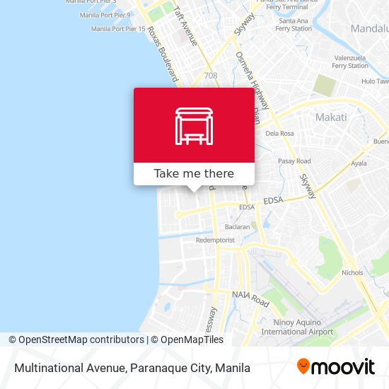 Multinational Avenue, Paranaque City map