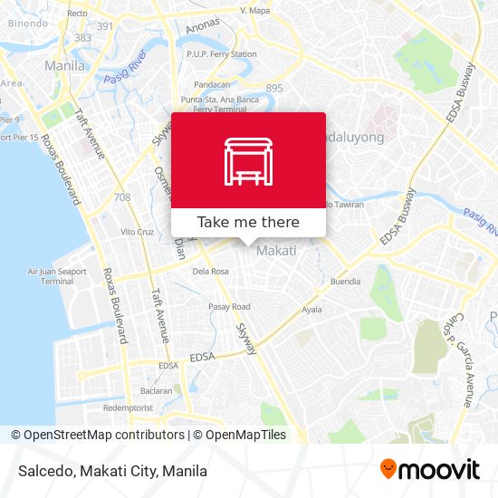 Salcedo, Makati City map