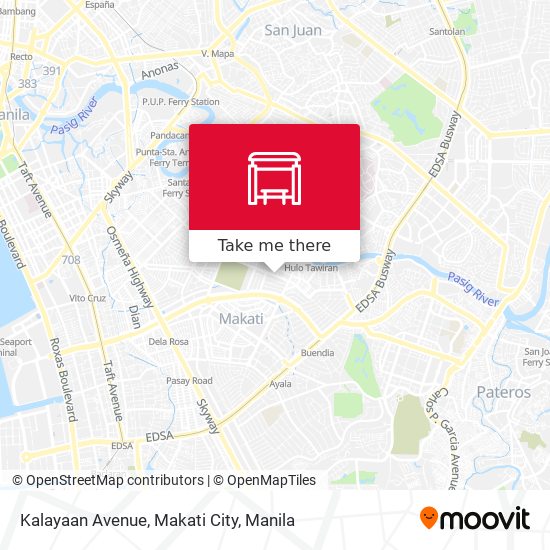 Kalayaan Avenue, Makati City map