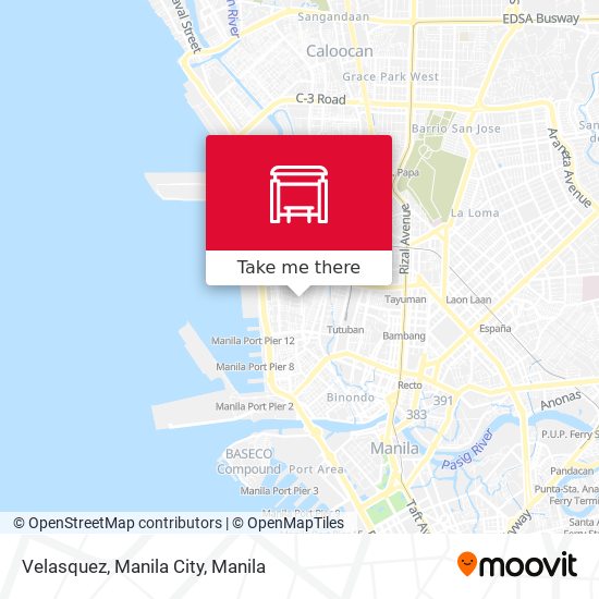 Velasquez, Manila City map