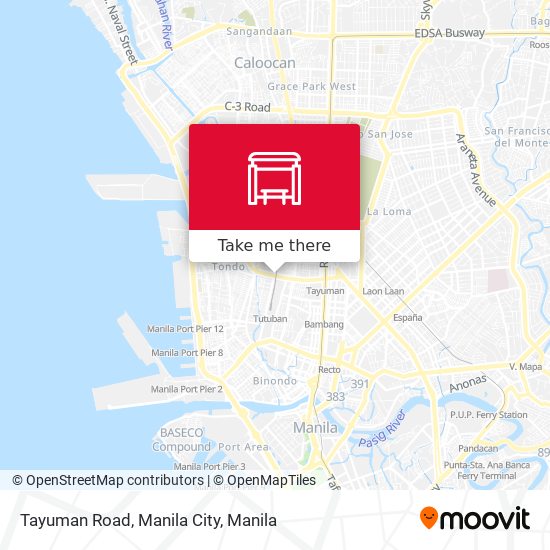 Tayuman Road, Manila City map