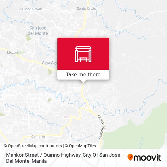 Mankor Street / Quirino Highway, City Of San Jose Del Monte map