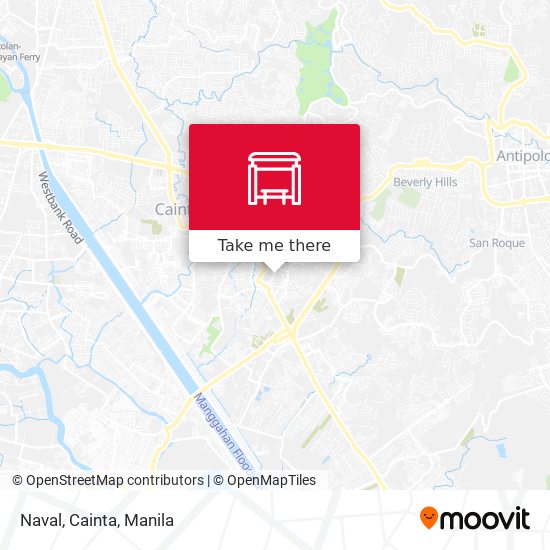 Naval, Cainta map