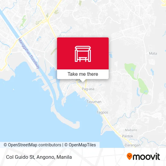 Col Guido St, Angono map