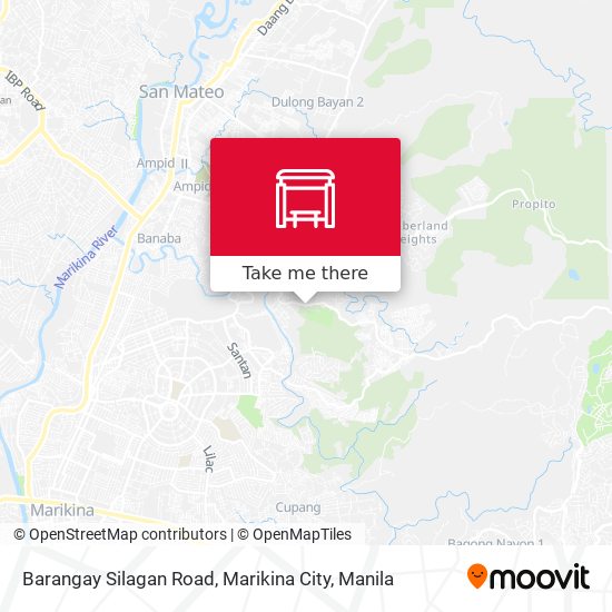 Barangay Silagan Road, Marikina City map