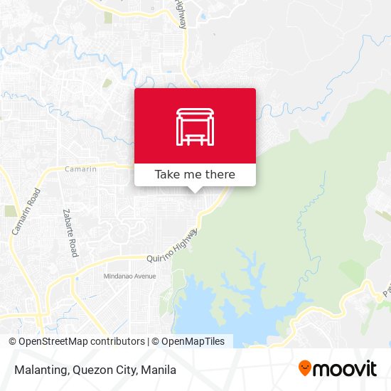 Malanting, Quezon City map