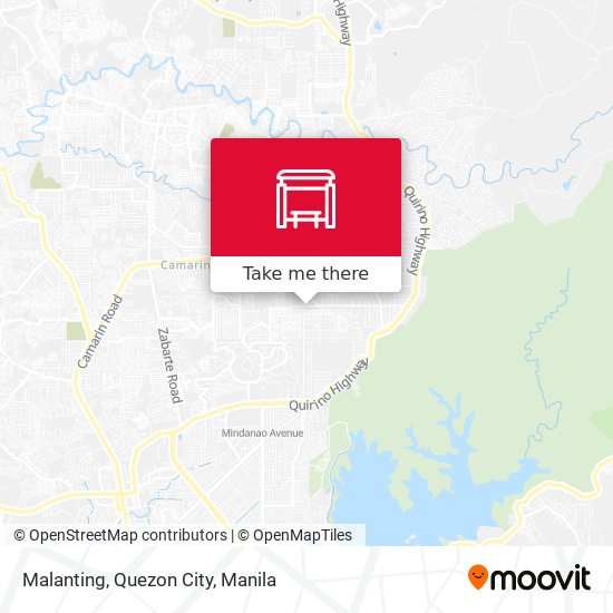 Malanting, Quezon City map