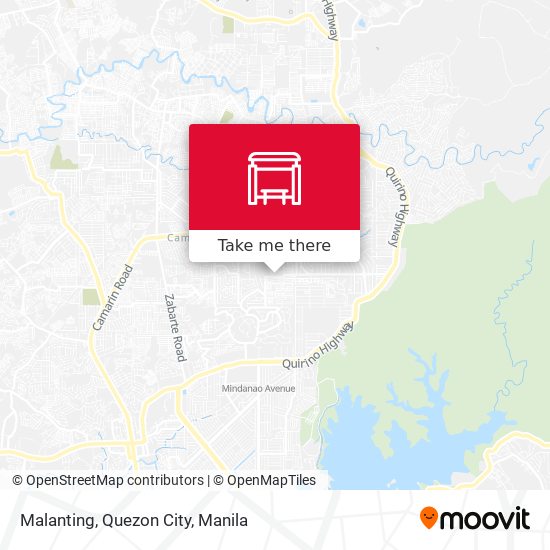 Malanting, Quezon City map