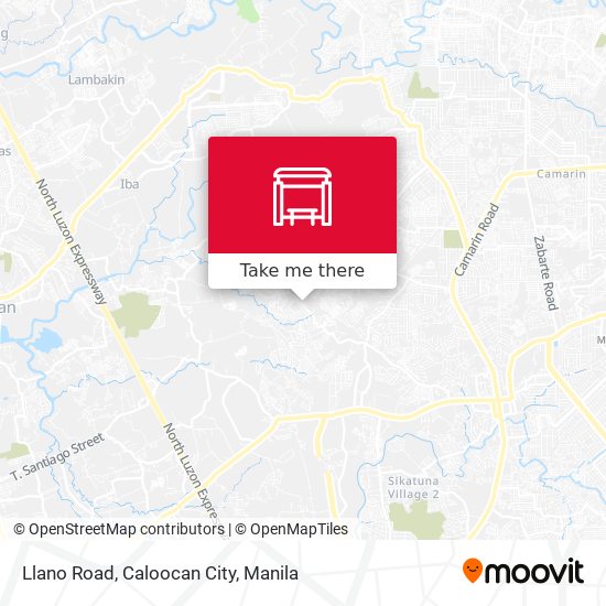 Llano Road, Caloocan City map