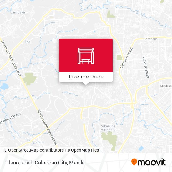 Llano Road, Caloocan City map