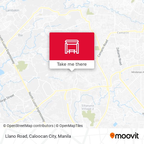 Llano Road, Caloocan City map