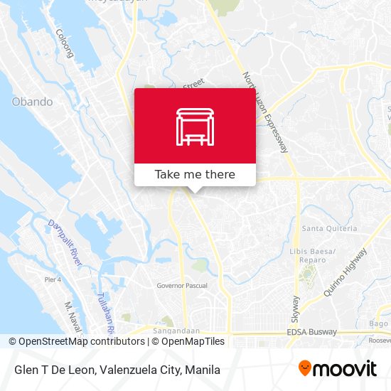 Glen T De Leon, Valenzuela City map