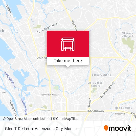 Glen T De Leon, Valenzuela City map