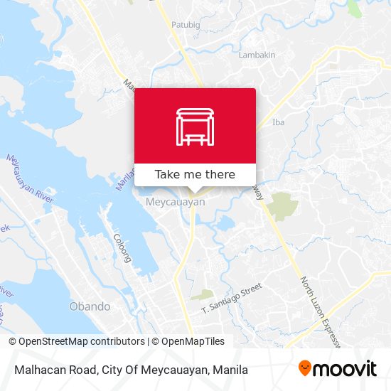 Malhacan Road, City Of Meycauayan map
