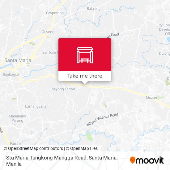 Sta Maria Tungkong Mangga Road, Santa Maria map