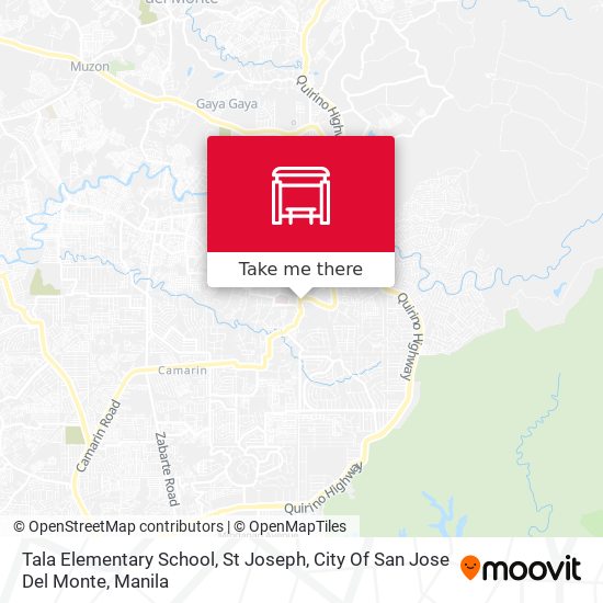 Tala Elementary School, St Joseph, City Of San Jose Del Monte map