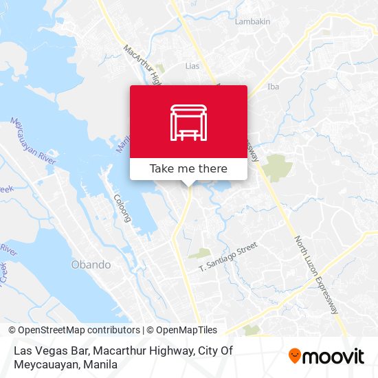 Las Vegas Bar, Macarthur Highway, City Of Meycauayan map