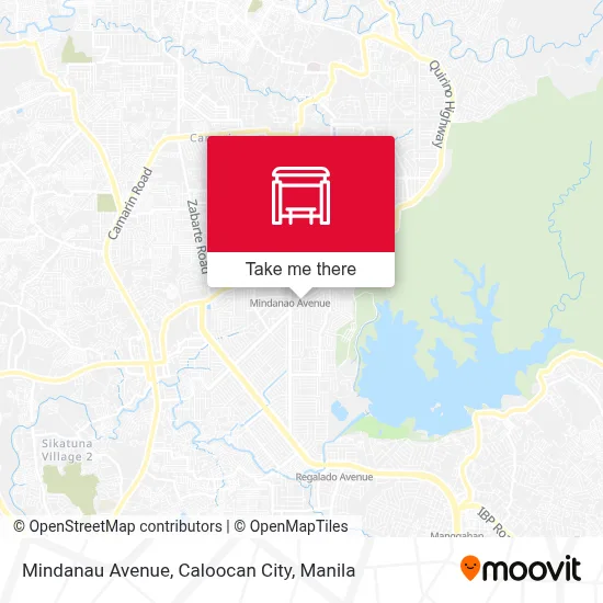 Mindanau Avenue, Caloocan City map
