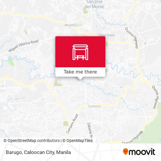 Barugo, Caloocan City map