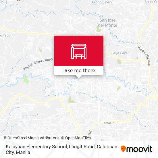 Kalayaan Elementary School, Langit Road, Caloocan City map