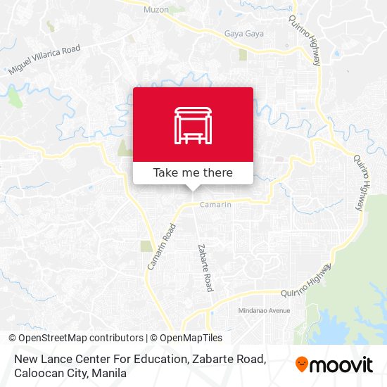 New Lance Center For Education, Zabarte Road, Caloocan City map