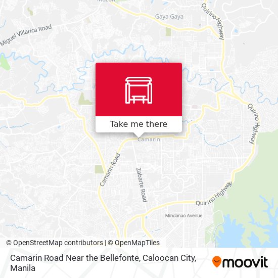 Camarin Road Near the Bellefonte, Caloocan City map