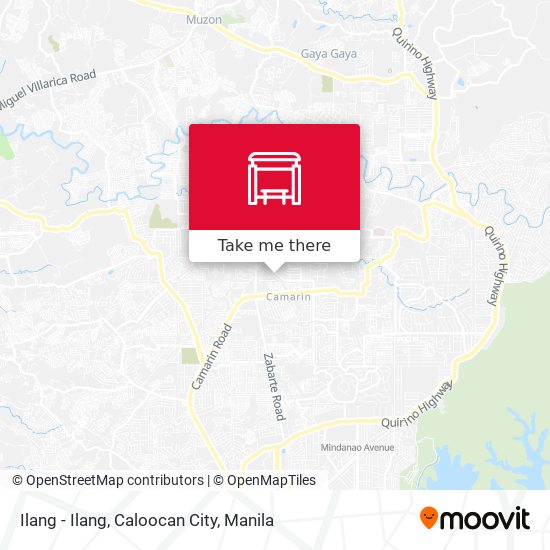 Ilang - Ilang, Caloocan City map