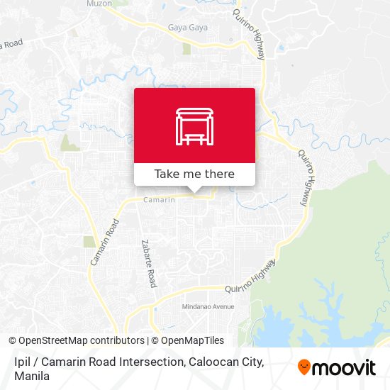 Ipil / Camarin Road Intersection, Caloocan City map