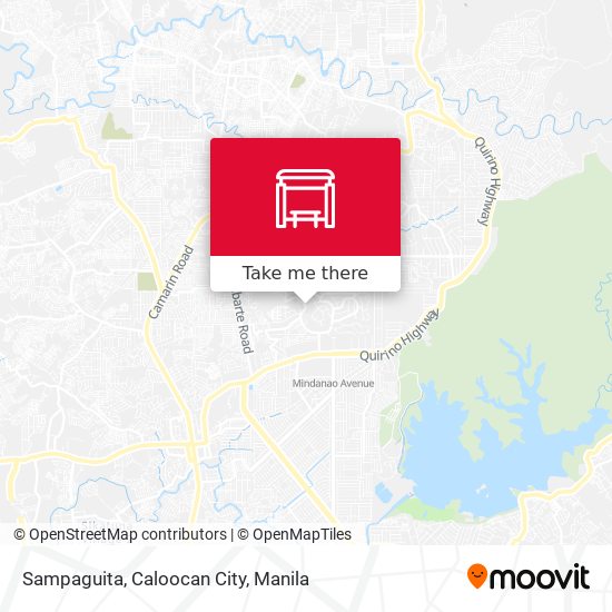 Sampaguita, Caloocan City map