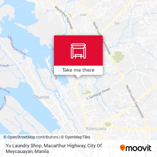 Yu Laundry Shop, Macarthur Highway, City Of Meycauayan map