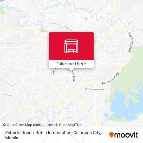 Zabarte Road / Robin Intersection, Caloocan City map