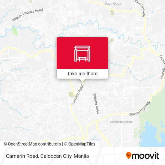 Camarin Road, Caloocan City map