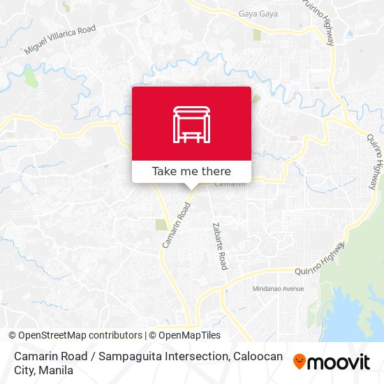 Camarin Road / Sampaguita Intersection, Caloocan City map