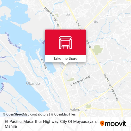 Et Pacific, Macarthur Highway, City Of Meycauayan map