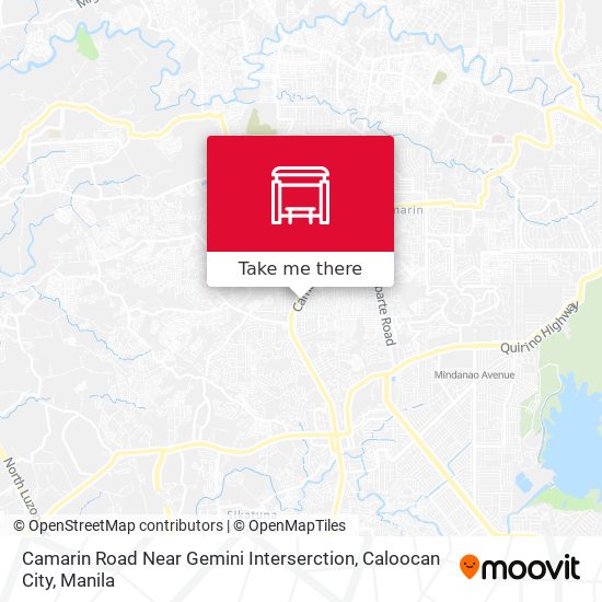 Camarin Road Near Gemini Interserction, Caloocan City map
