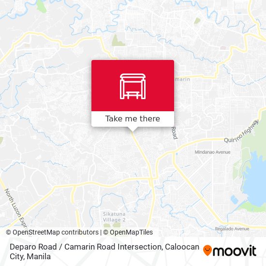 Deparo Road / Camarin Road Intersection, Caloocan City map