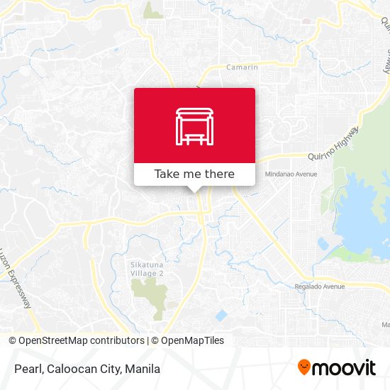 Pearl, Caloocan City map